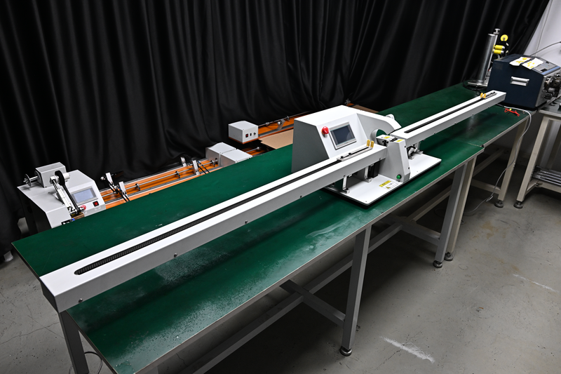 胶带缠绕机 + 双面拉丝 JW-303KL-1m