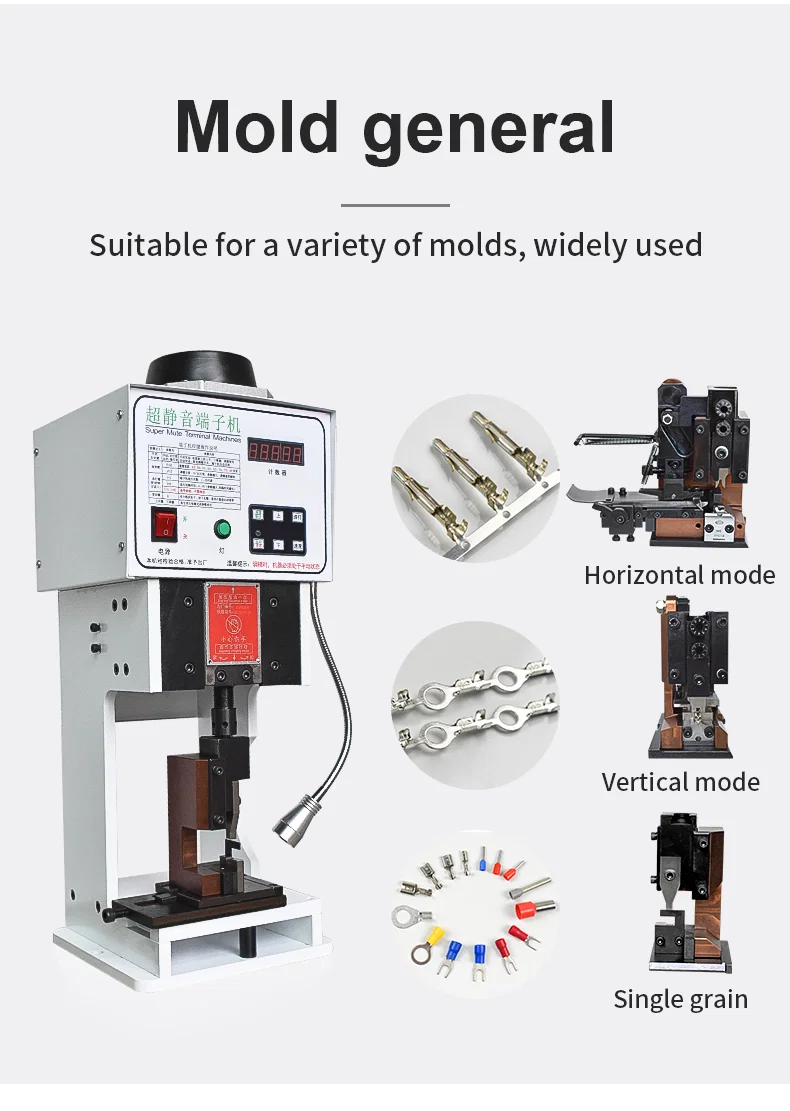 OTP terminal crimping molds, OTP horizontal mode, wire crimping machine applicator, die for terminal machine OTP terminal crimping molds, OTP horizontal mode, wire crimping machine applicator, die for terminal machine