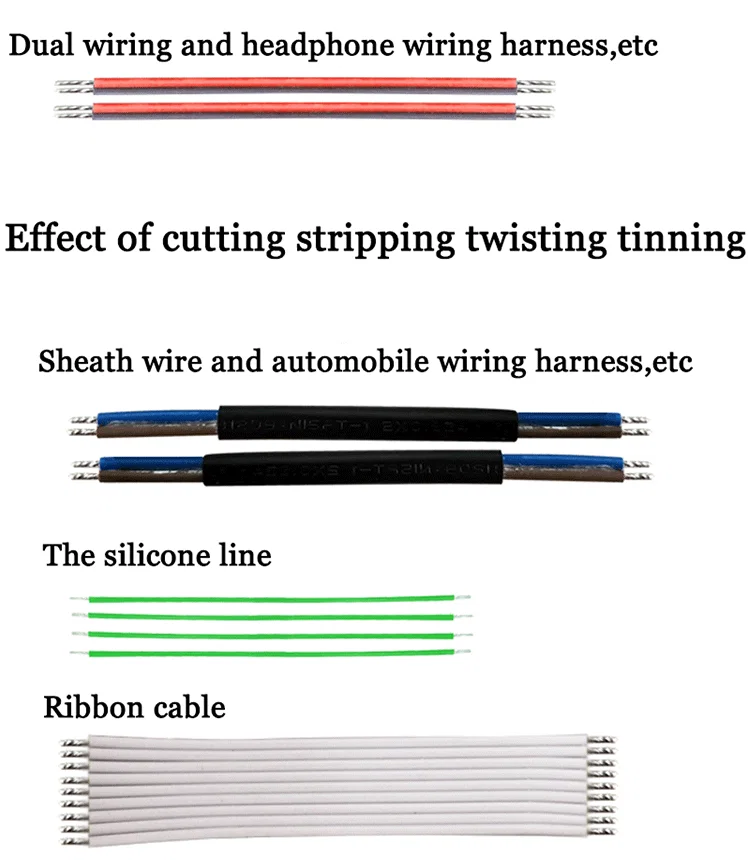 线切割剥皮加捻浸渍机，自动电缆剥皮加捻切割镀锡制造机