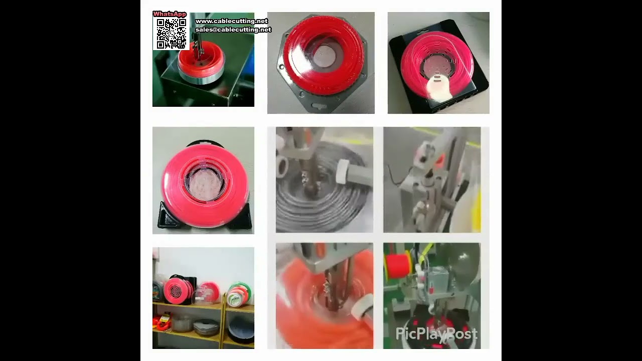 高速自动绕线机：割草线制造的高效包装解决方案