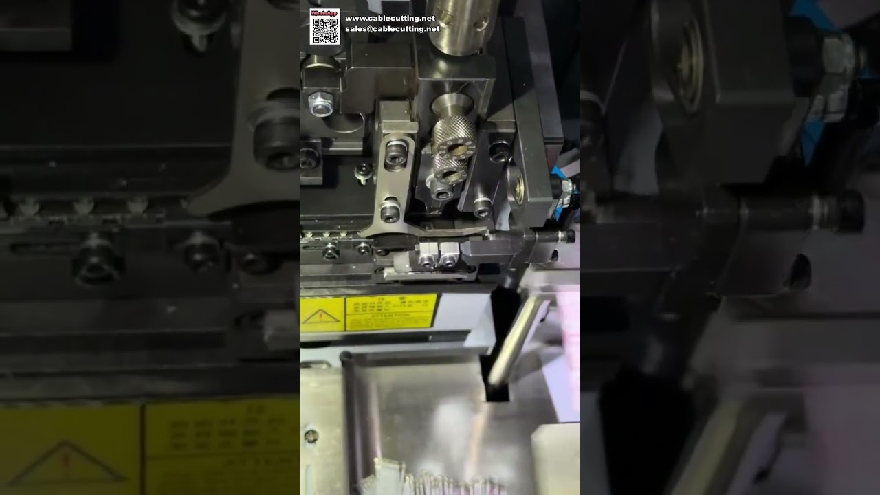 高效线束加工全自动排线压接机，提升生产效率