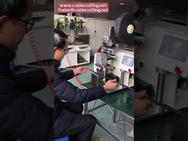 线束自动缠胶带机 | 高效电缆缠绕设备