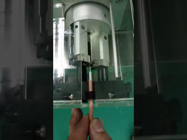 全自动同轴电缆剥线机 | 高效精准线缆加工设备
