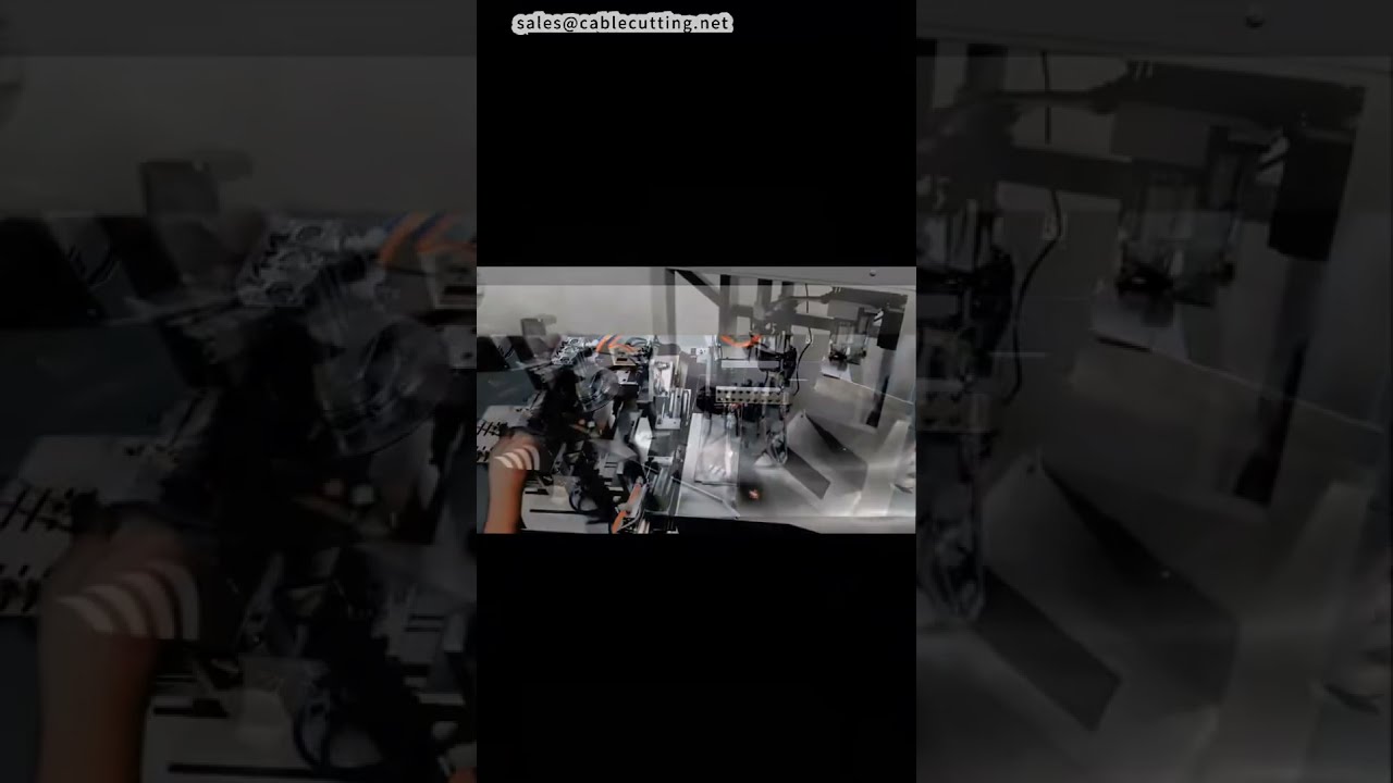 全自动绕线扎线机展示 | 工厂CNC设备实拍