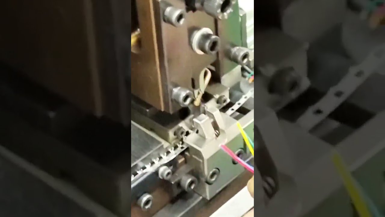 连续端子压接机 | 水平电缆剥线机 #工厂设备 #工具