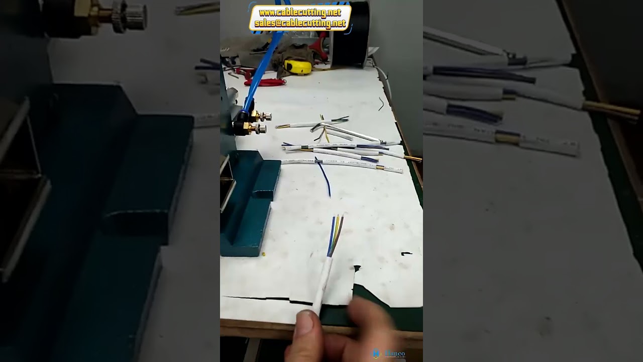 4F立式气动剥线机 | 高效处理护套线/多芯线缆
