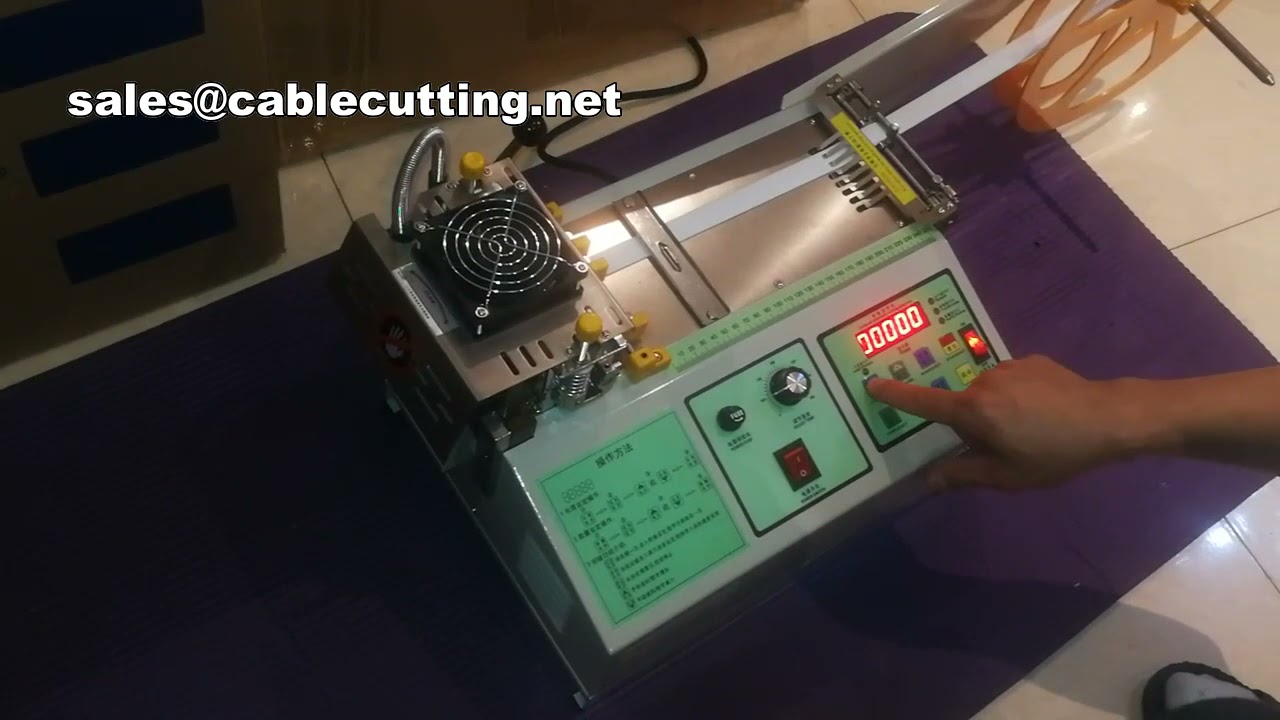 布带拉链织带机与松紧带裁切机操作教程
