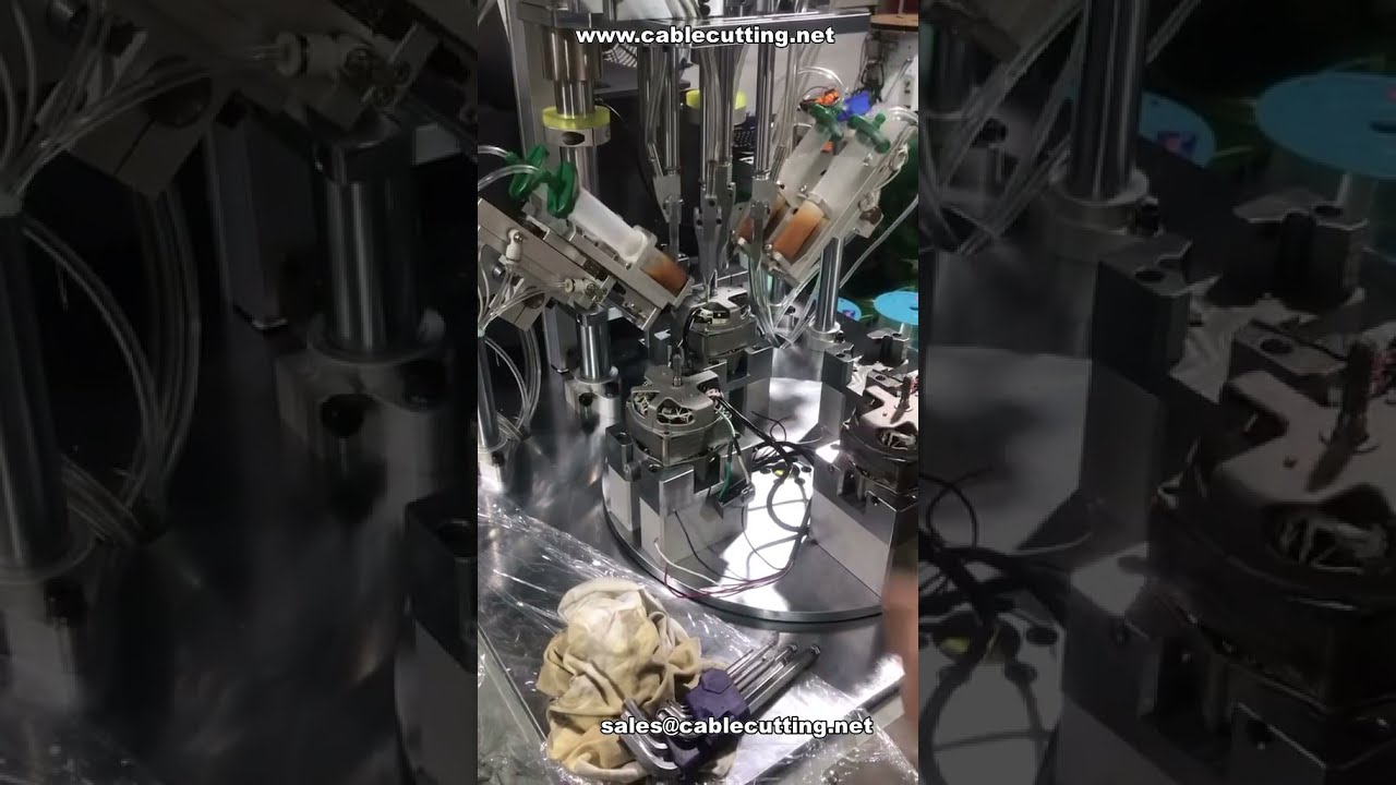 电机装配自动化：1出4长螺丝供料锁付机，高效精准