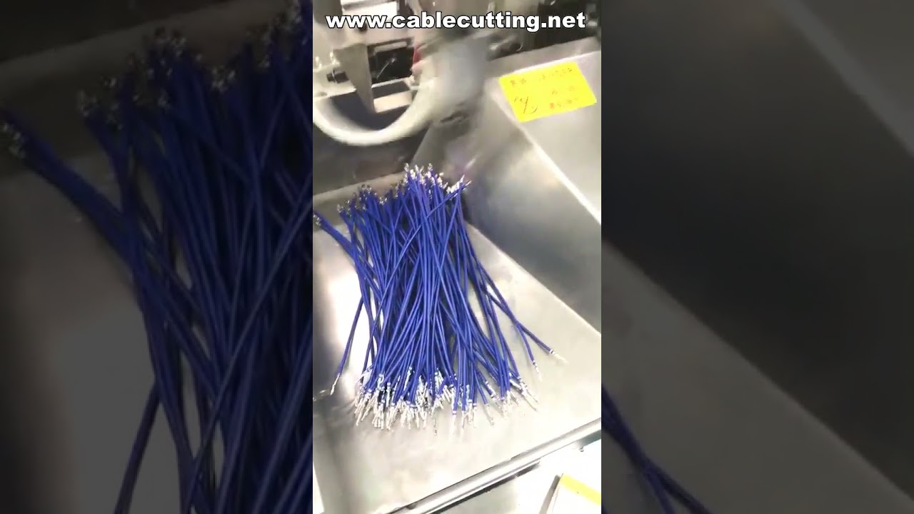 全自动端子压接机 | 高效电线切割剥皮压接一体机