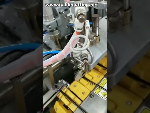 USB充电线全自动生产设备 | 连接器焊接机 | 手机充电线组装机
