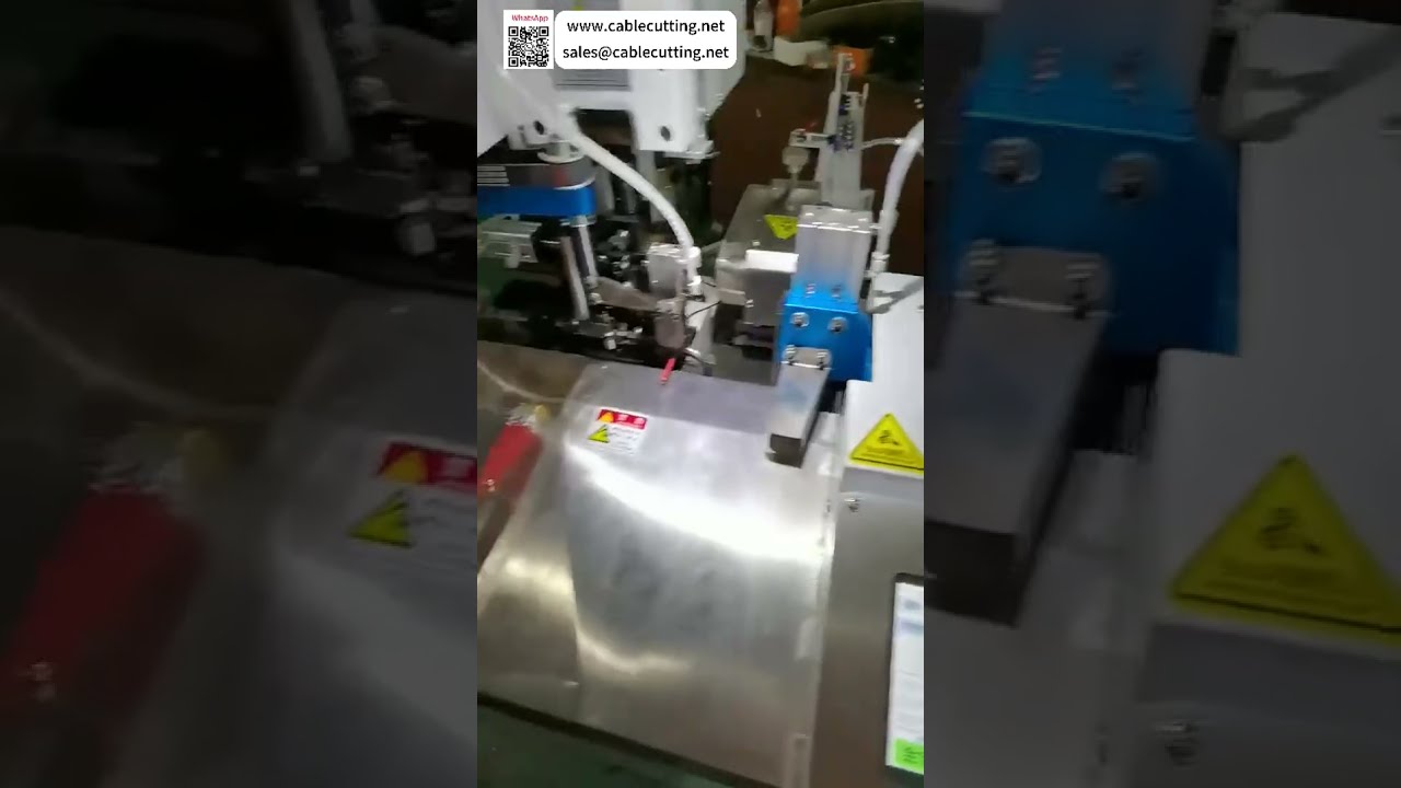 带压力监测的汽车端子自动压接机 | 泰科汽车线束端子压接设备