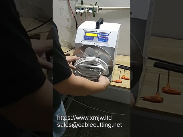 WPM 400W 半自动USB数据线绕线机 | O型/8字型线圈缠绕设备