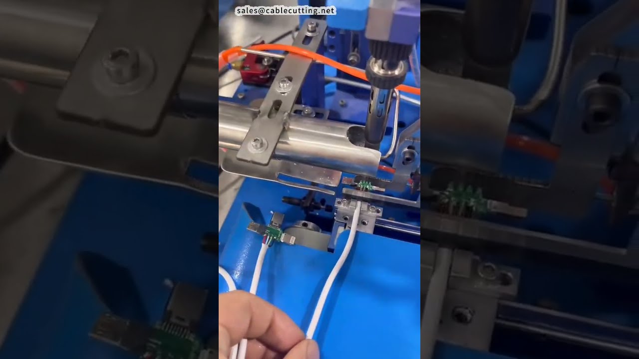 链式焊接机手动上料，可选振动盘送料 #工厂 #机器 #DIY