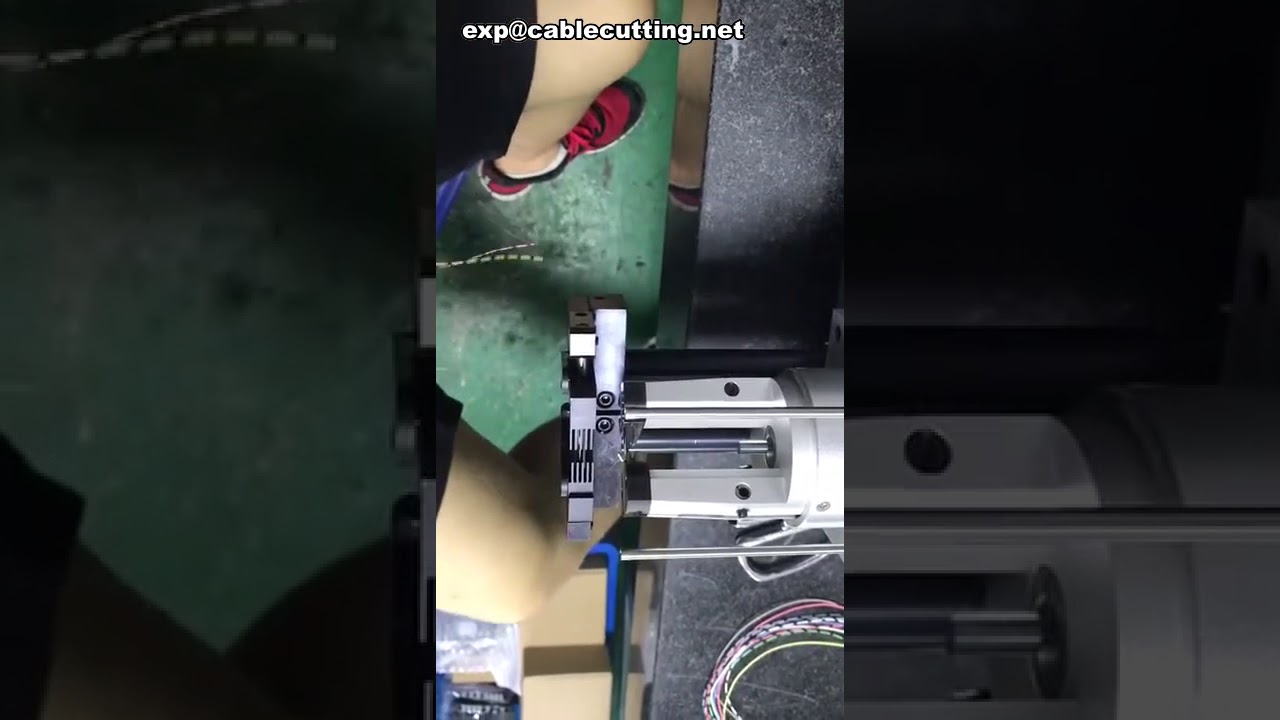 全自动同轴电缆剥线机 | 高效精准的线束加工设备