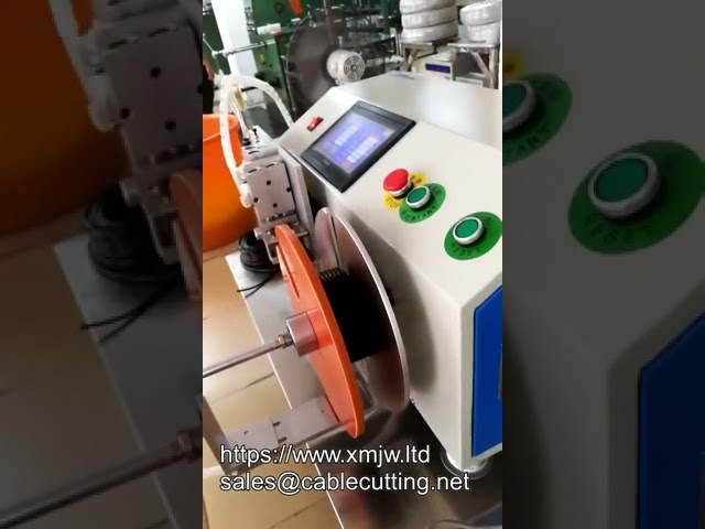 半自动绕线扎线一体机 | 电线电缆卷绕机 高效工业绕线设备