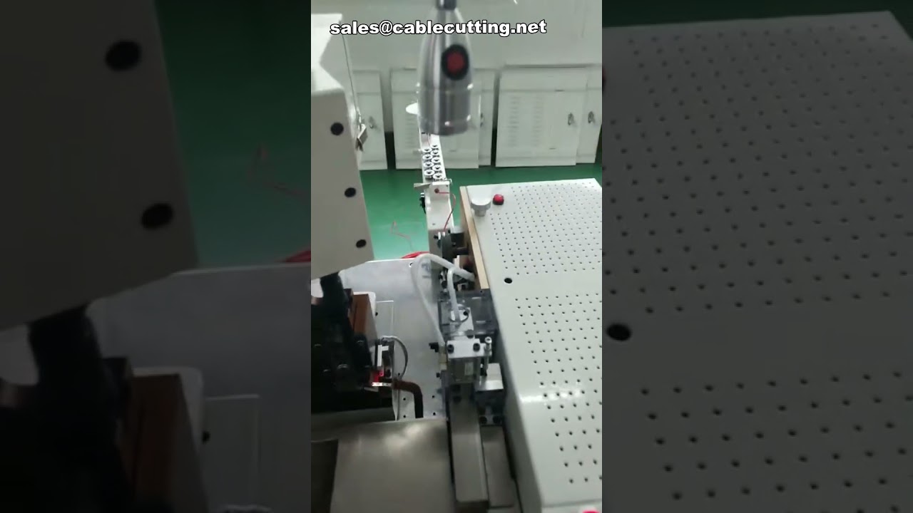 Micro USB数据线端子压接机，带LED灯的Micro USB线缆生产
