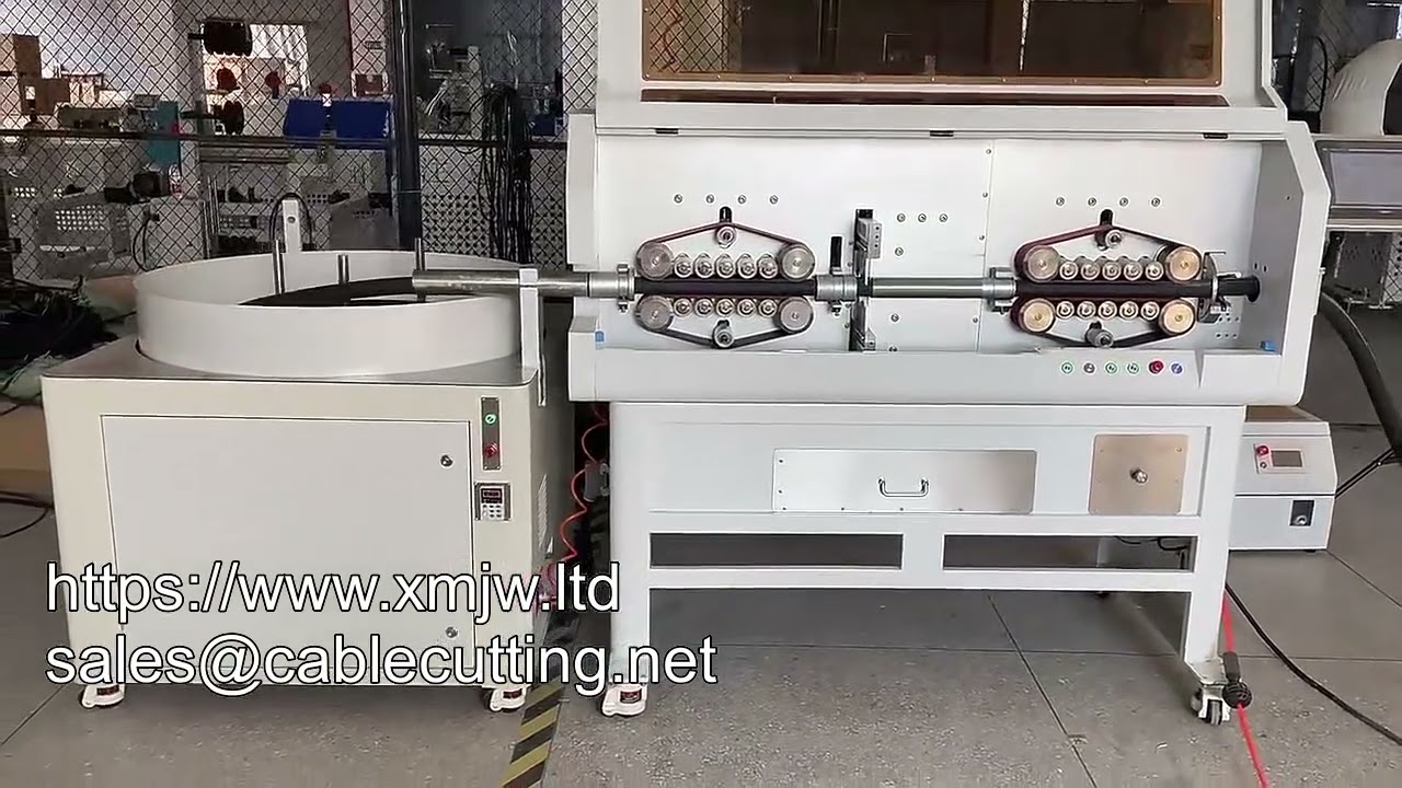 自动大电缆收卷机送料装置，适配150mm²切割剥线机