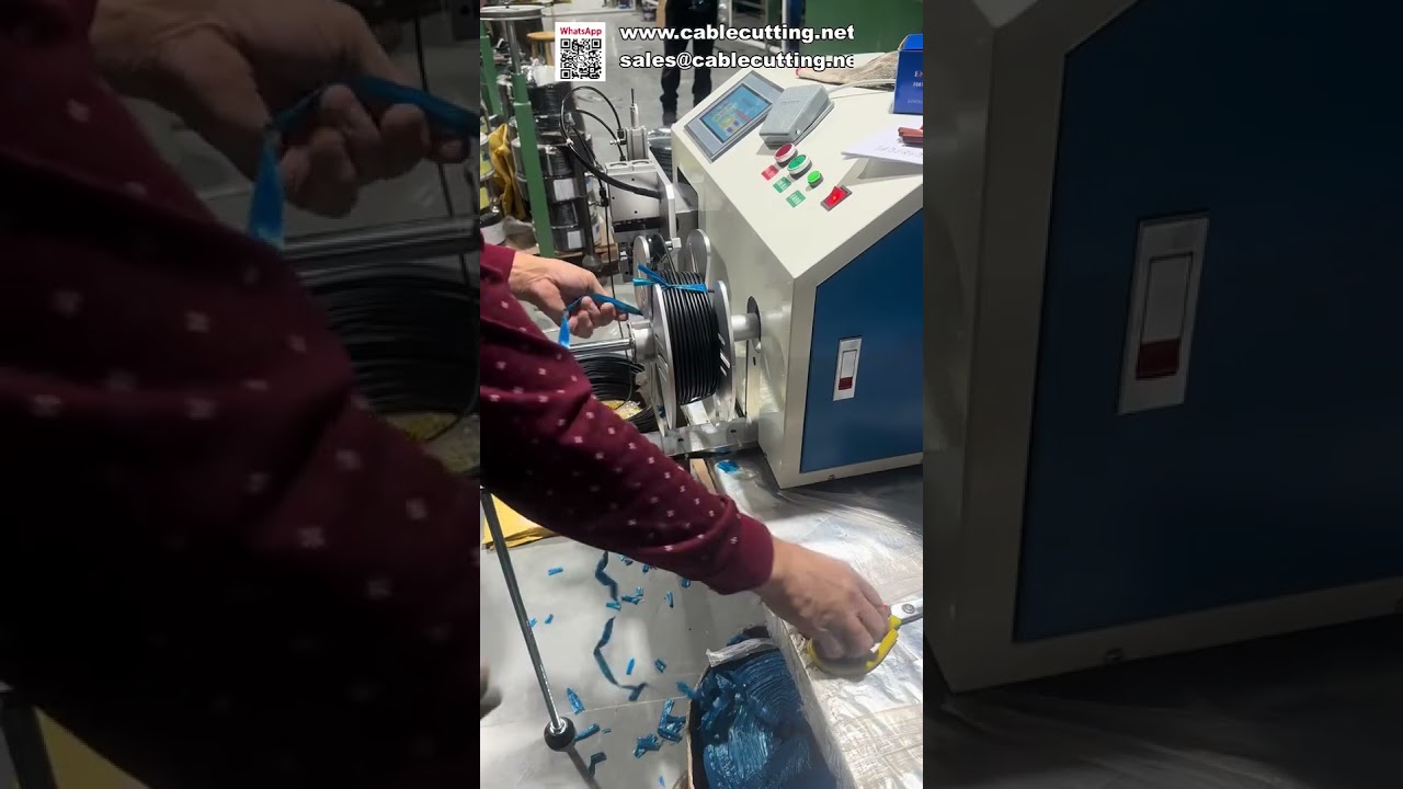电缆绳索自动计米绕线机 | 高效精准的工业绕线设备