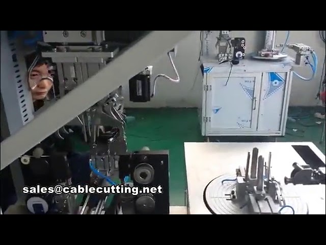 小型圆型线缆扎线绕线机 | 高效线束整理设备