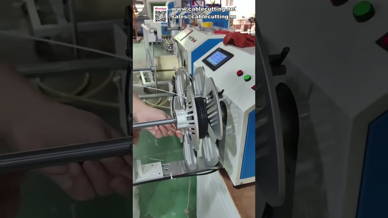 全自动电线分层收卷机 | 高效工业绕线设备