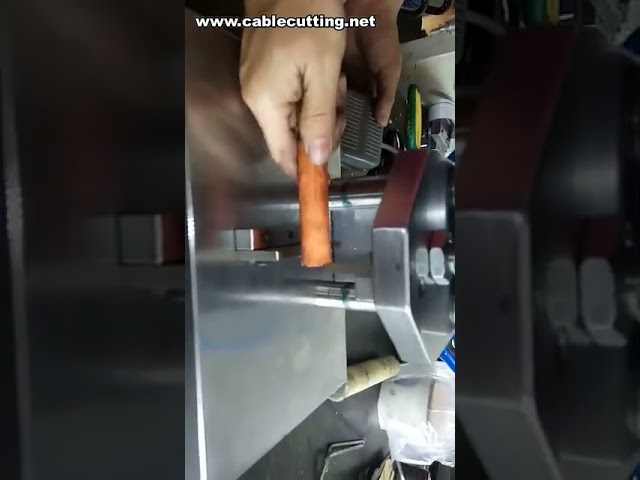 气动电缆裁剪机 | USB数据线高效切割设备