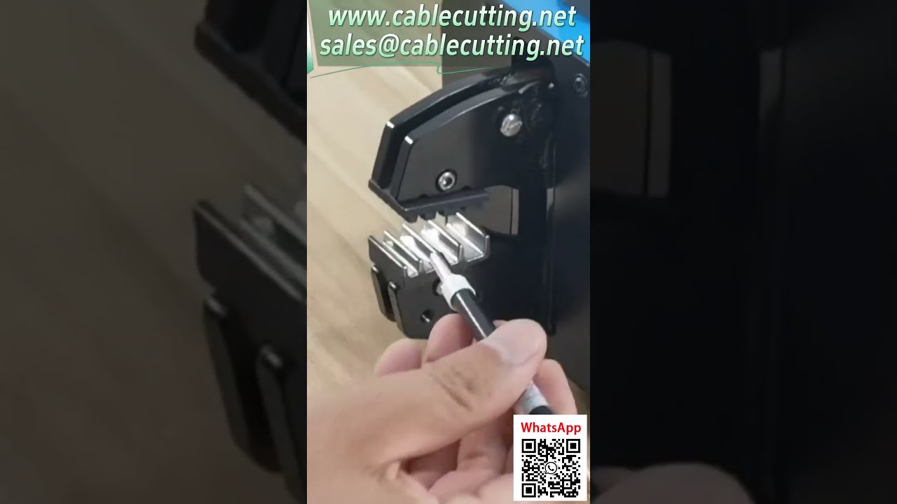 氣動壓線鉗實測｜壓接管型端子效果展示，高效工業級接線工具