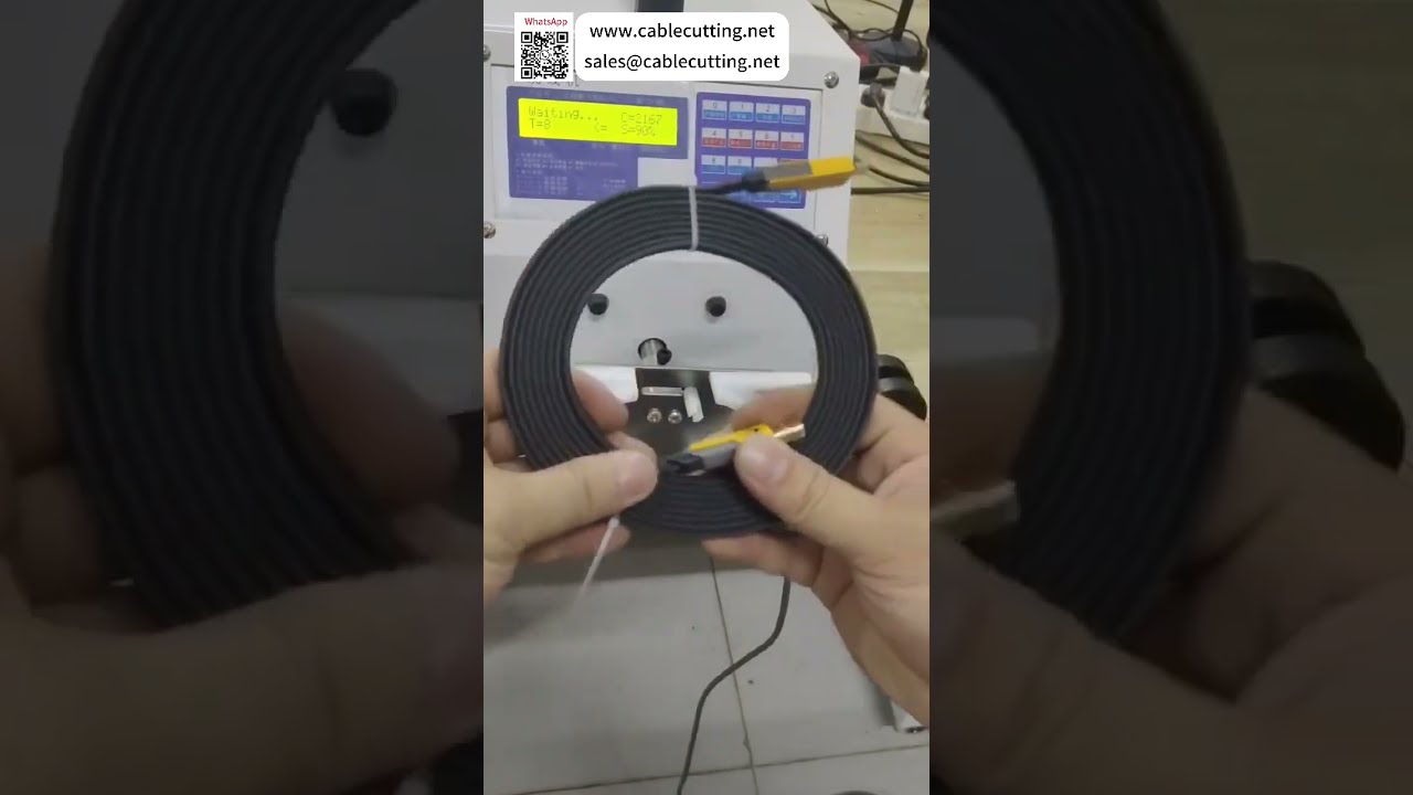 数据线自动绕线整理机 | 打造整洁美观的线材包装方案