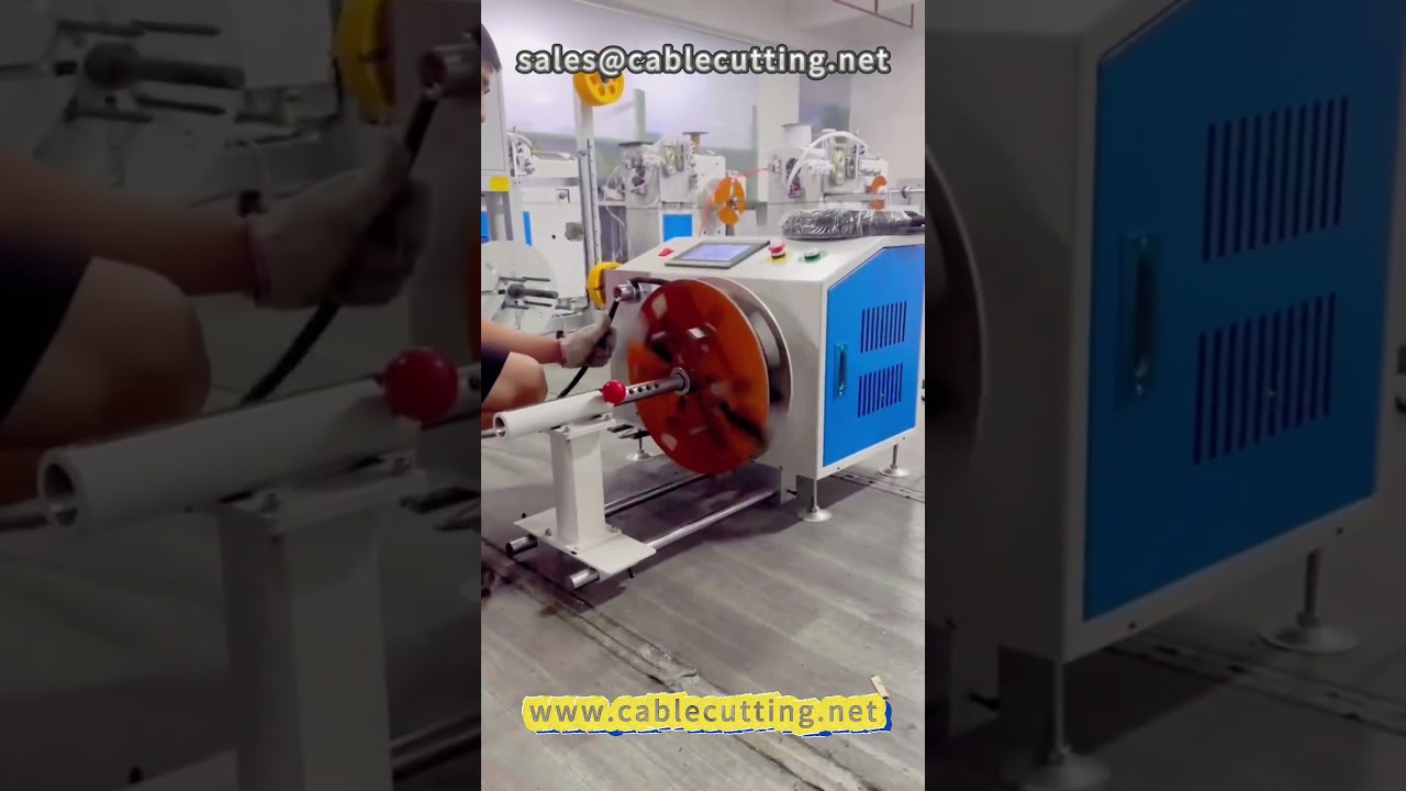 22  High temperature oil pipe alignment winding machine # oil pipe # hydraulic oil pipe # wire and c