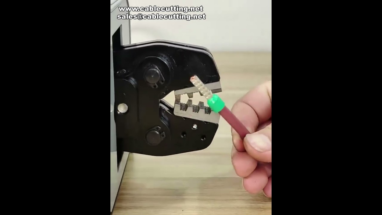 电动线缆压接钳 | 高效工业接线工具