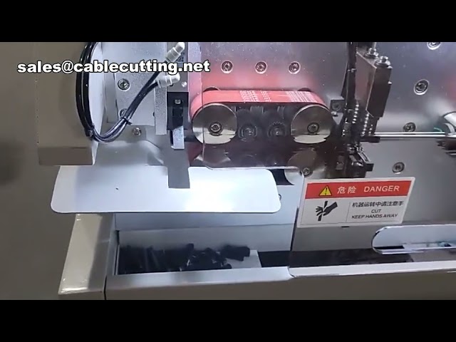 大型方线剥线机 | 高效电线切割、剥皮与压接一体机