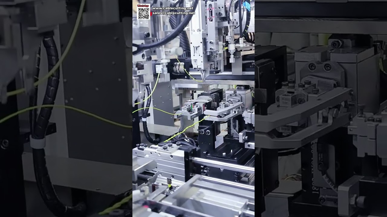 高效绞线端子压接与外壳插入一体化智能设备