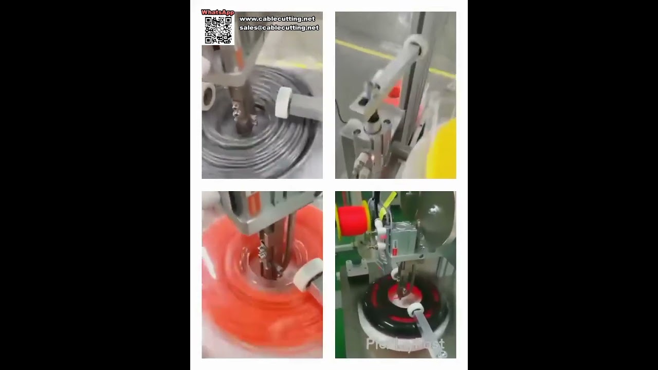 全自动吸塑包装机：磅装卷轴修剪线线圈高效包装方案
