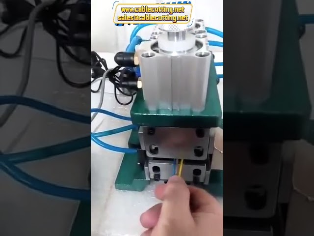 3F气动剥线机 | 高效电缆剥皮与多芯护套线扭绞设备