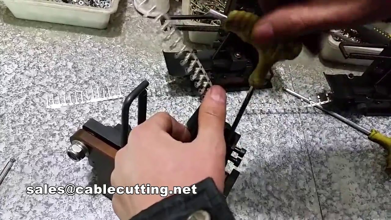 卧式模具端子压接机安装调试教程 | 压接机应用器调试视频