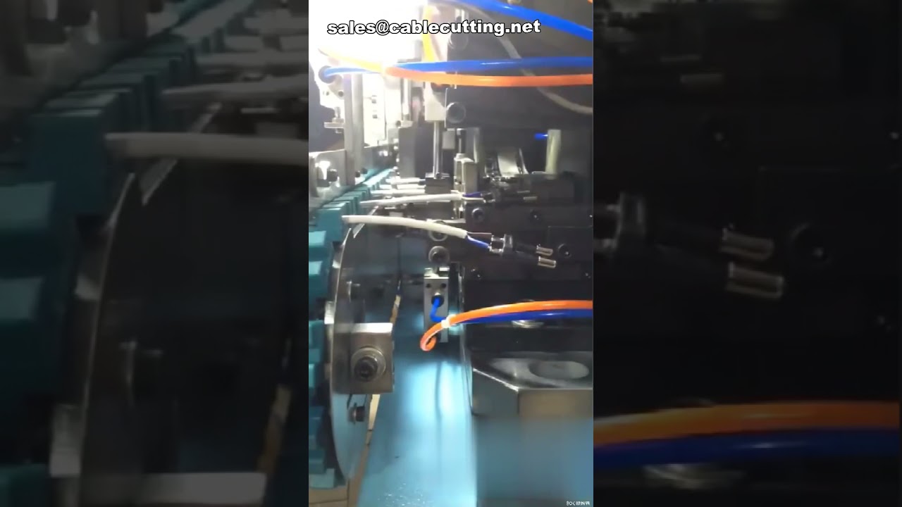 全自动拖针插头端子压接机 | 高效精准工业级端子压接设备