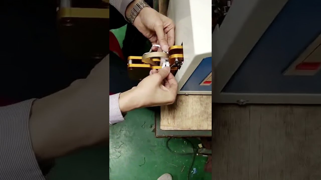 绕线扎线机实操演示视频 #绕线机 #扎线机 #工厂自动化设备