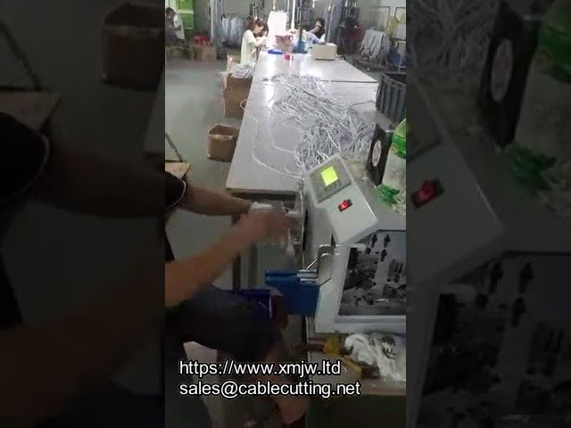 全自动USB数据线绕线扎线机 | 线缆线圈捆扎设备高效作业
