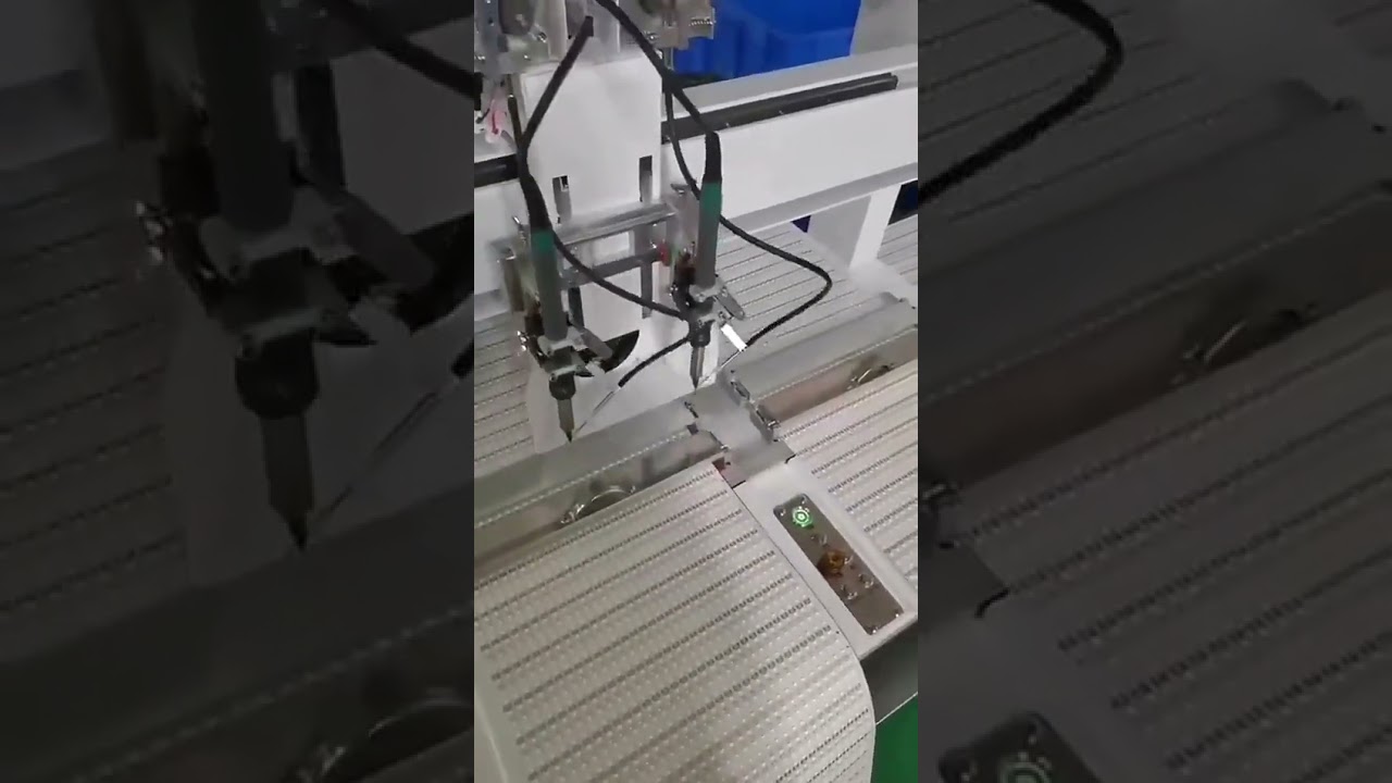 高频加热四轴双工位自动焊锡机 | 变压器继电器高效焊接