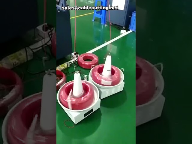 旋转式线盘送料机 | 高效线轴输送托盘 | 工业自动化设备