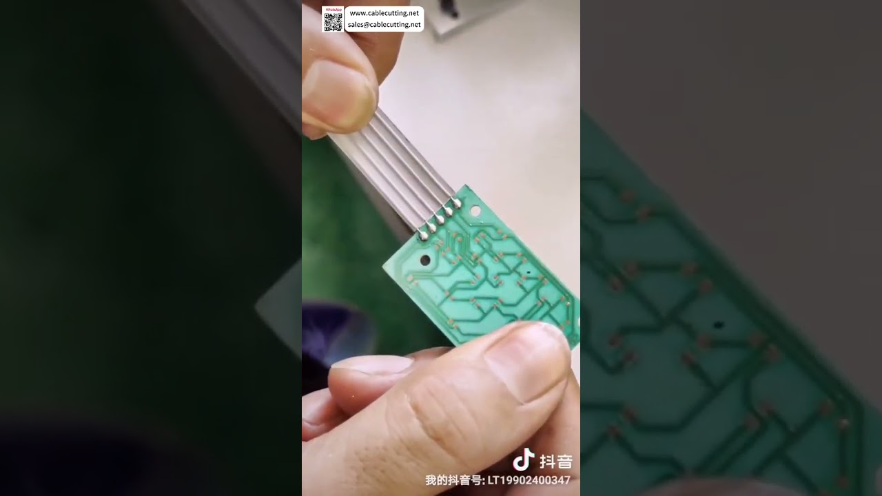 排线PCB焊接机：每小时700件，焊点完美无瑕