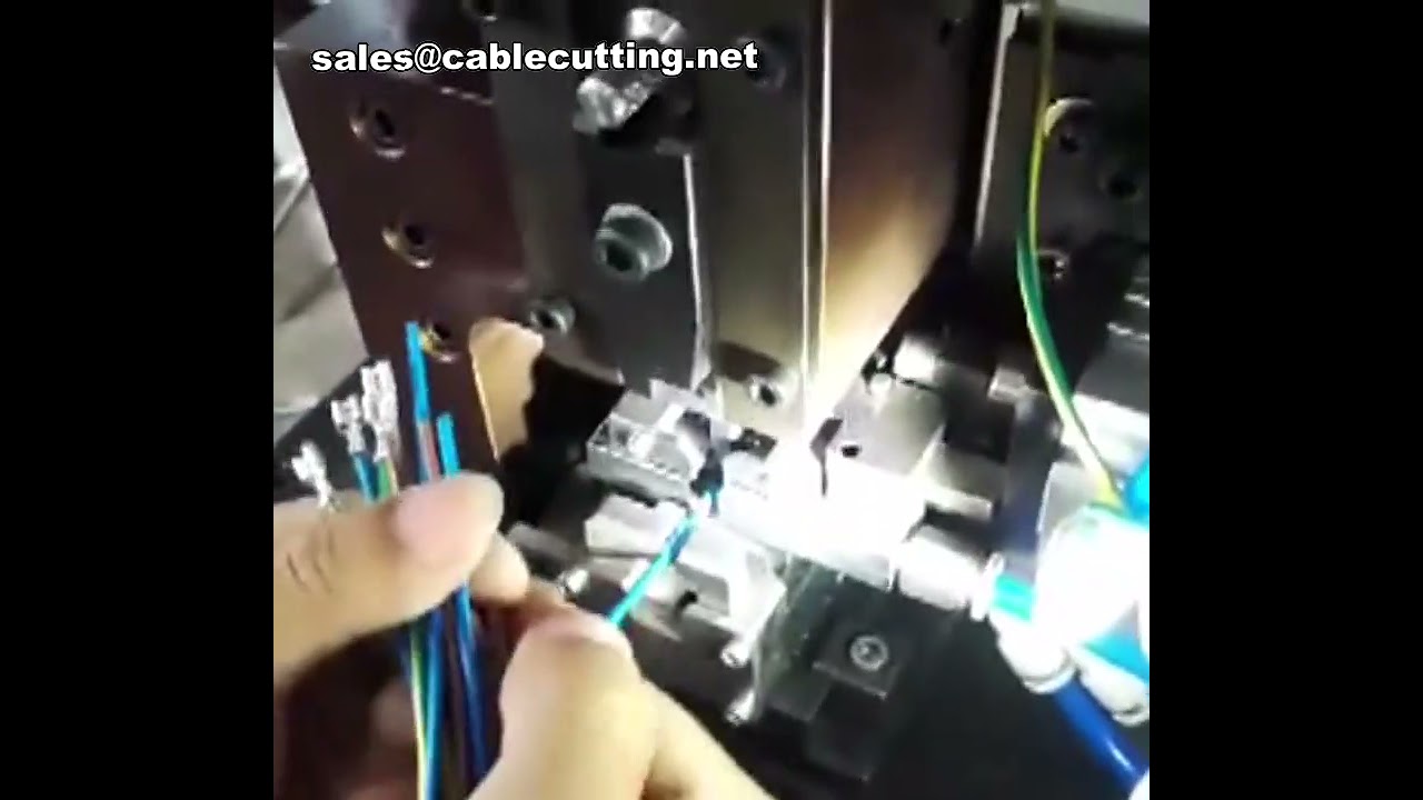 全自动DC/AC端子压接机 | 电线剥皮压接一体机 | 高效精准端子压接设备