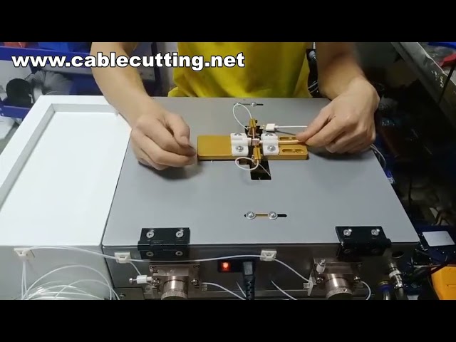 USB数据线生产设备 | 全自动USB线缆加工机 | 高效USB线推压机