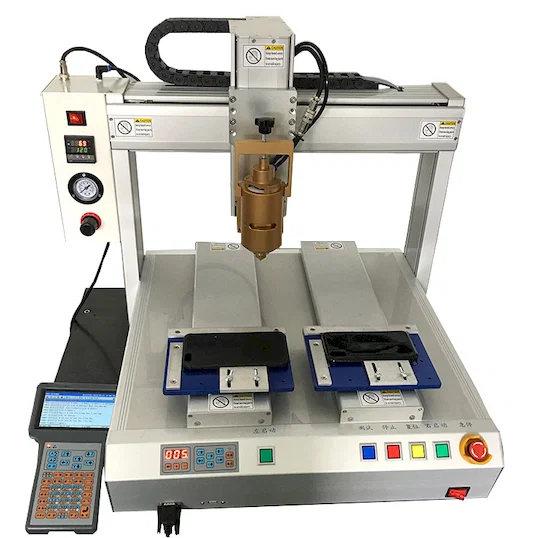 Automatic Glue Dispenser WPM-333 Video