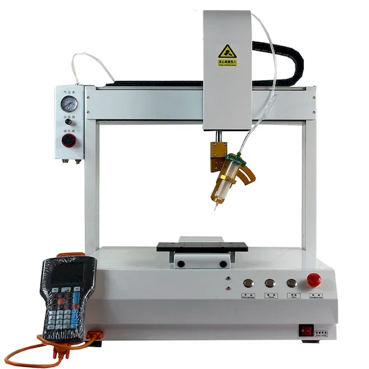 Glue Dispensing Machine WPM-334 Video